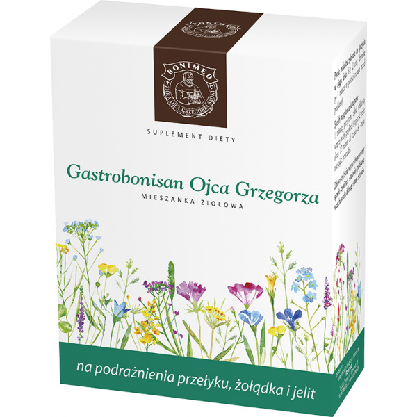 Gastrobonisan Ojca Grzegorza 200g Suplement Diety Bonimed Zioła Preparat I Leki Ziołowe 3621