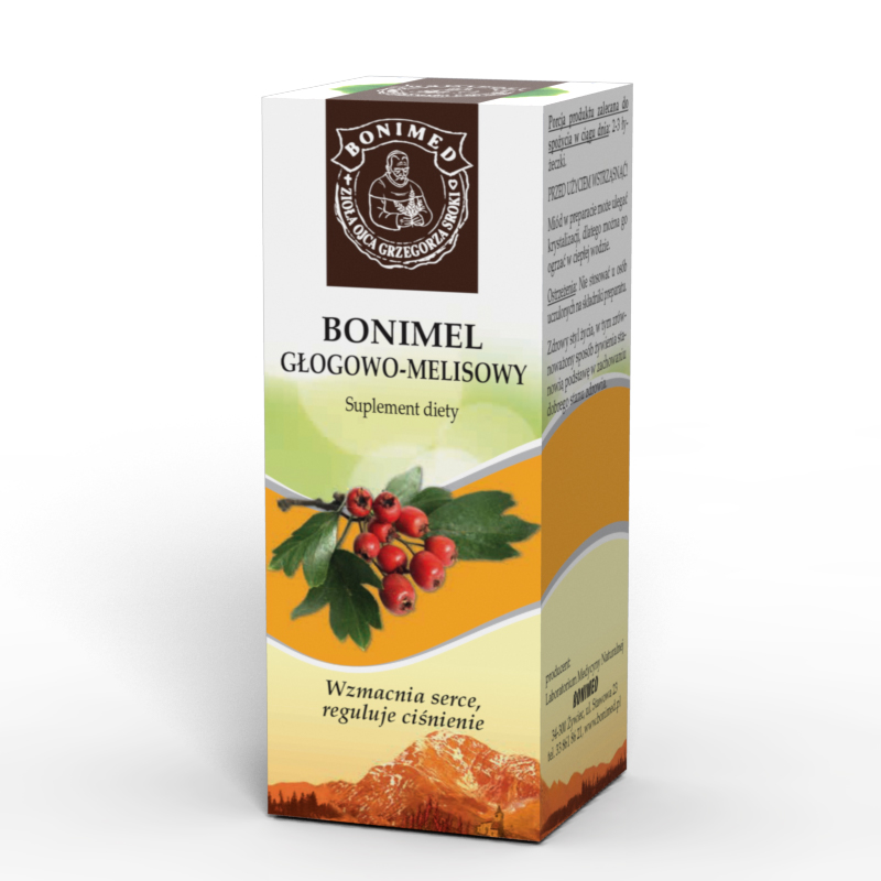 Bonimel głogowo-melisowy – suplement diety